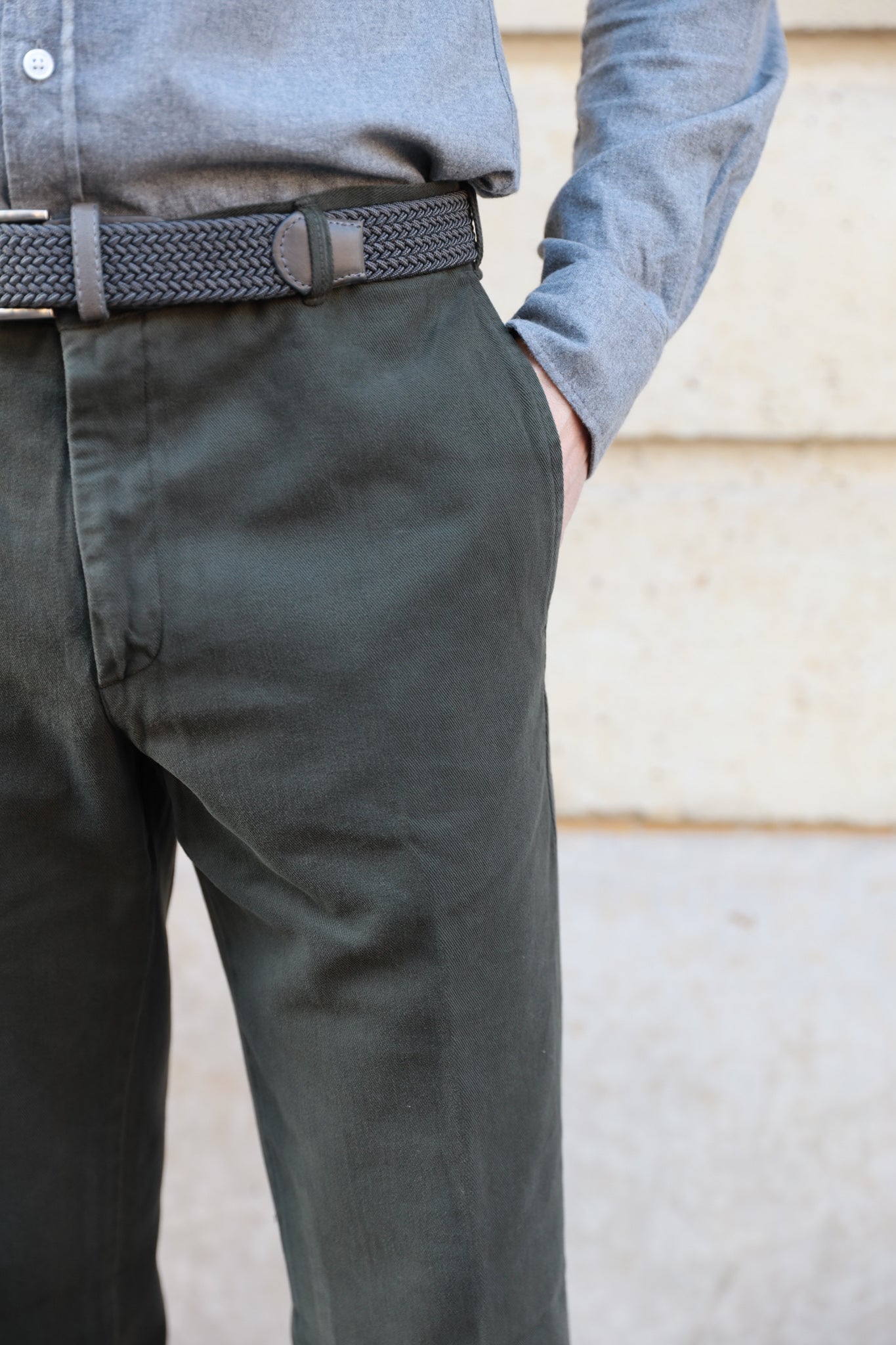 Sean winter cotton pants Khaki