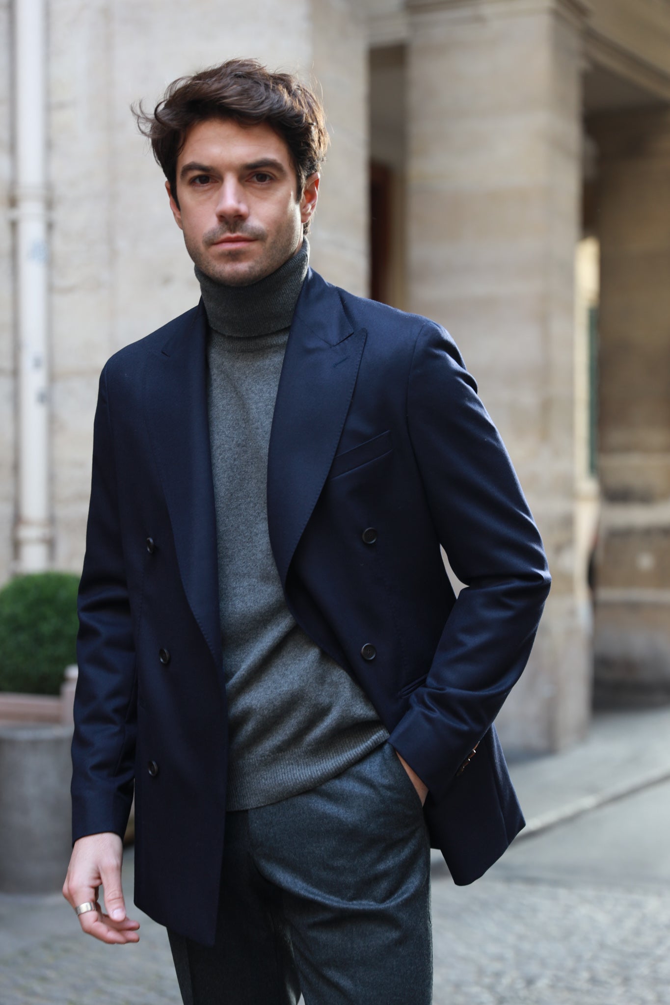 Veste pardessus homme sale