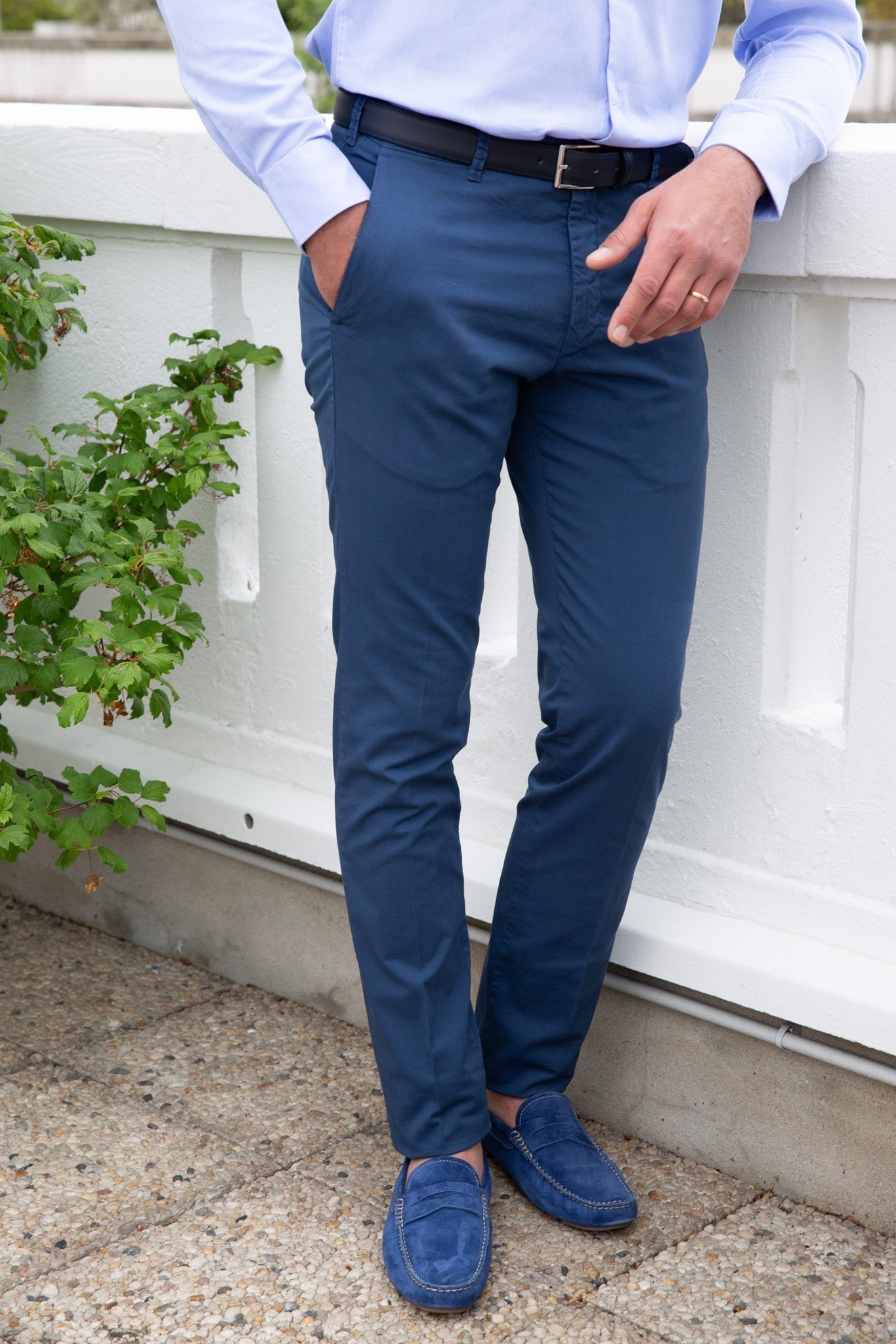 Azul discount indigo pantalon