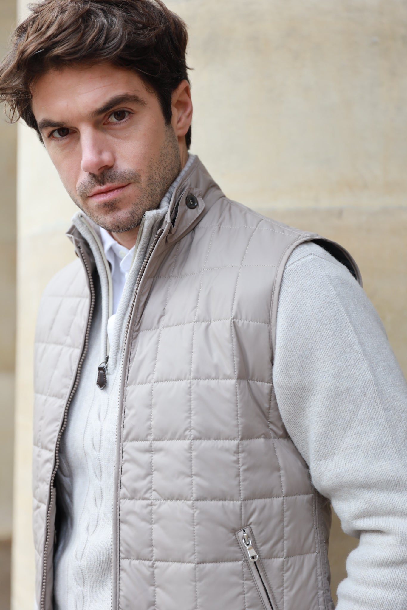 Manteau zippé outlet homme