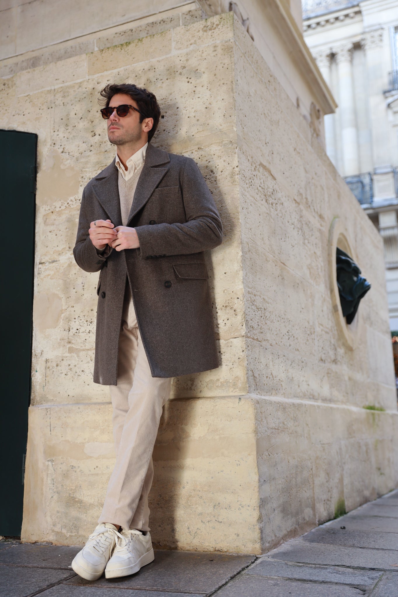 Manteau best sale homme mode