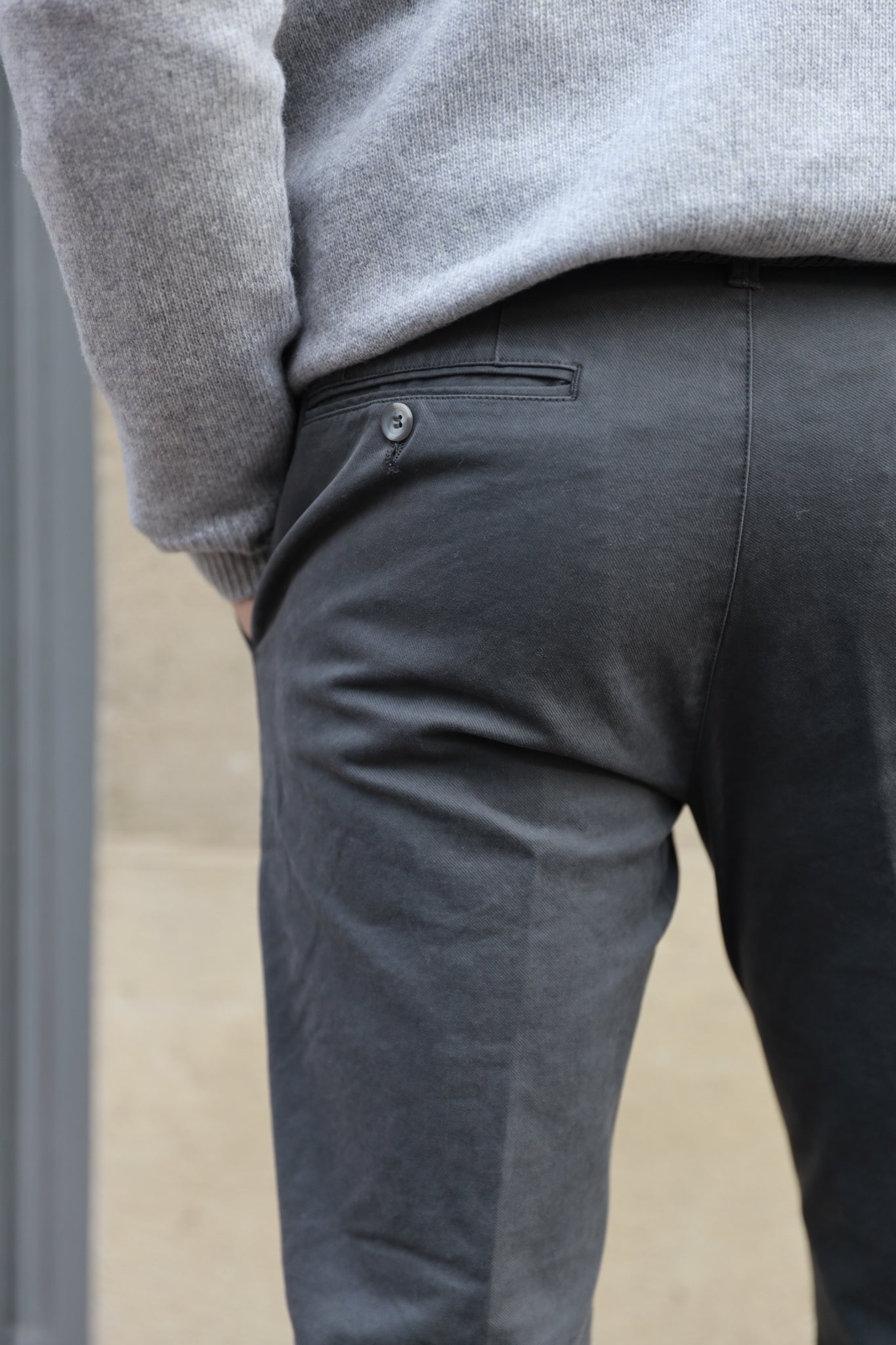 Pantalon Seanfit en coton d'hiver stretch - Kaki