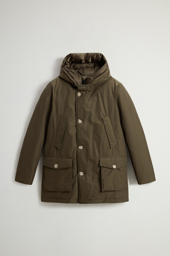 Parka Artic en Ramar Woolrich - Dark Green-MANTEAU HOMME-Curling-Paris