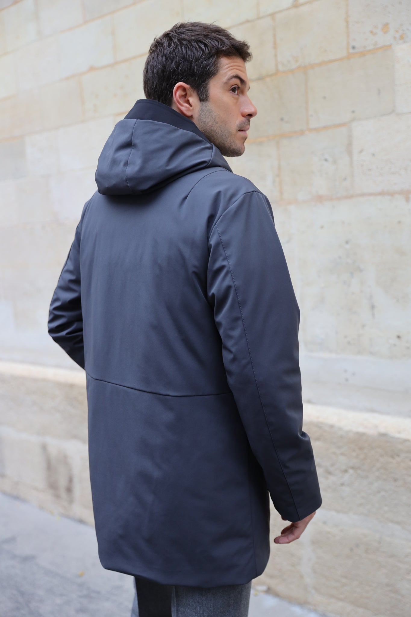 Parka Metide Peuterey - Gris Anthracite-MANTEAU HOMME-Curling-Paris