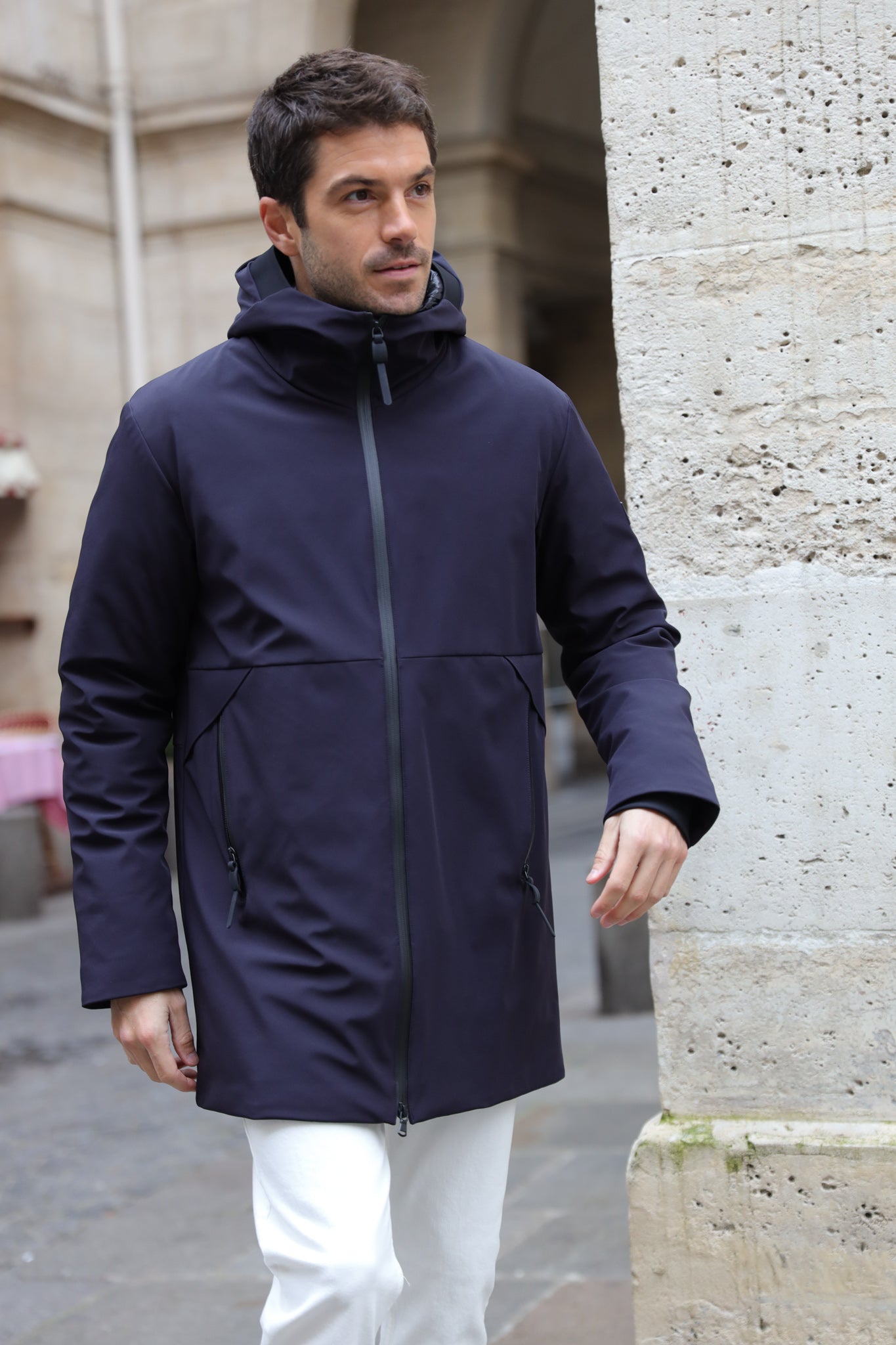 Parka Metide Peuterey - Marine-MANTEAU HOMME-Curling-Paris