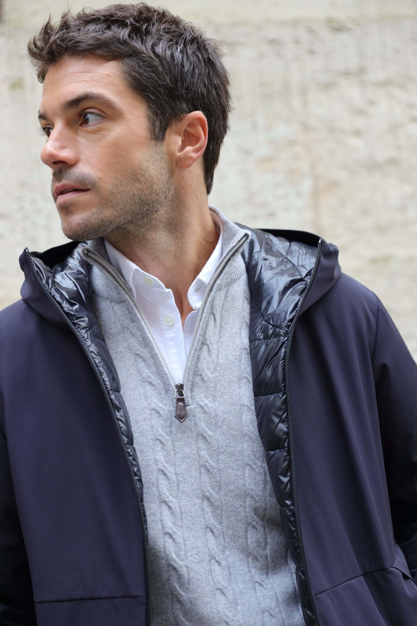 Parka Metide Peuterey - Marine-MANTEAU HOMME-Curling-Paris