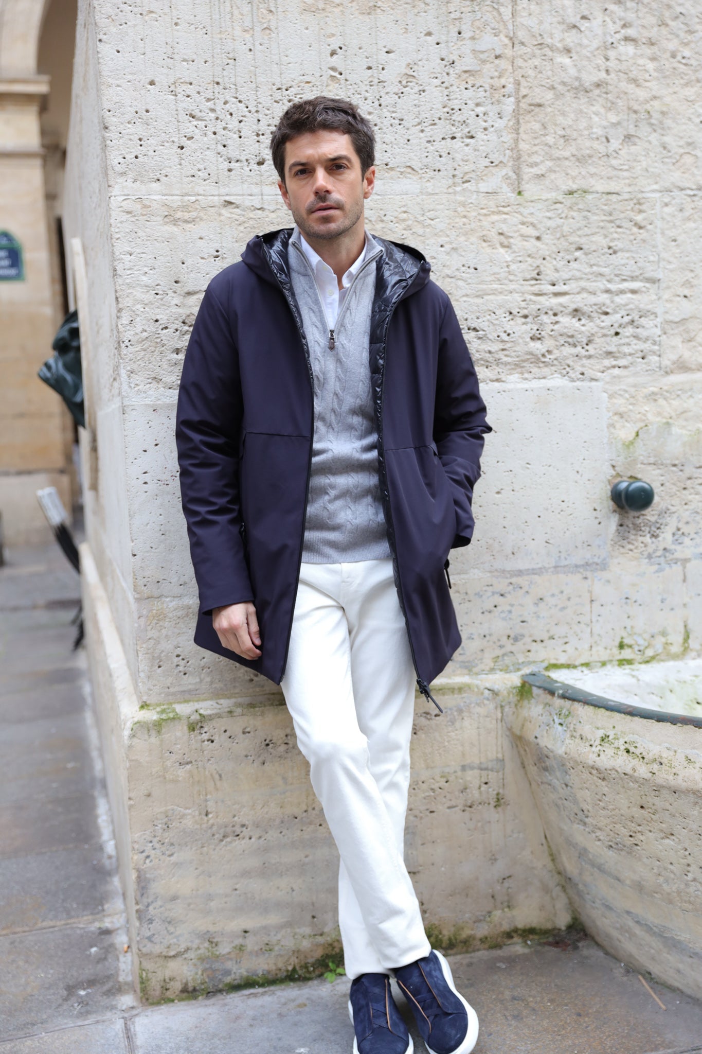 Parka Metide Peuterey - Marine-MANTEAU HOMME-Curling-Paris