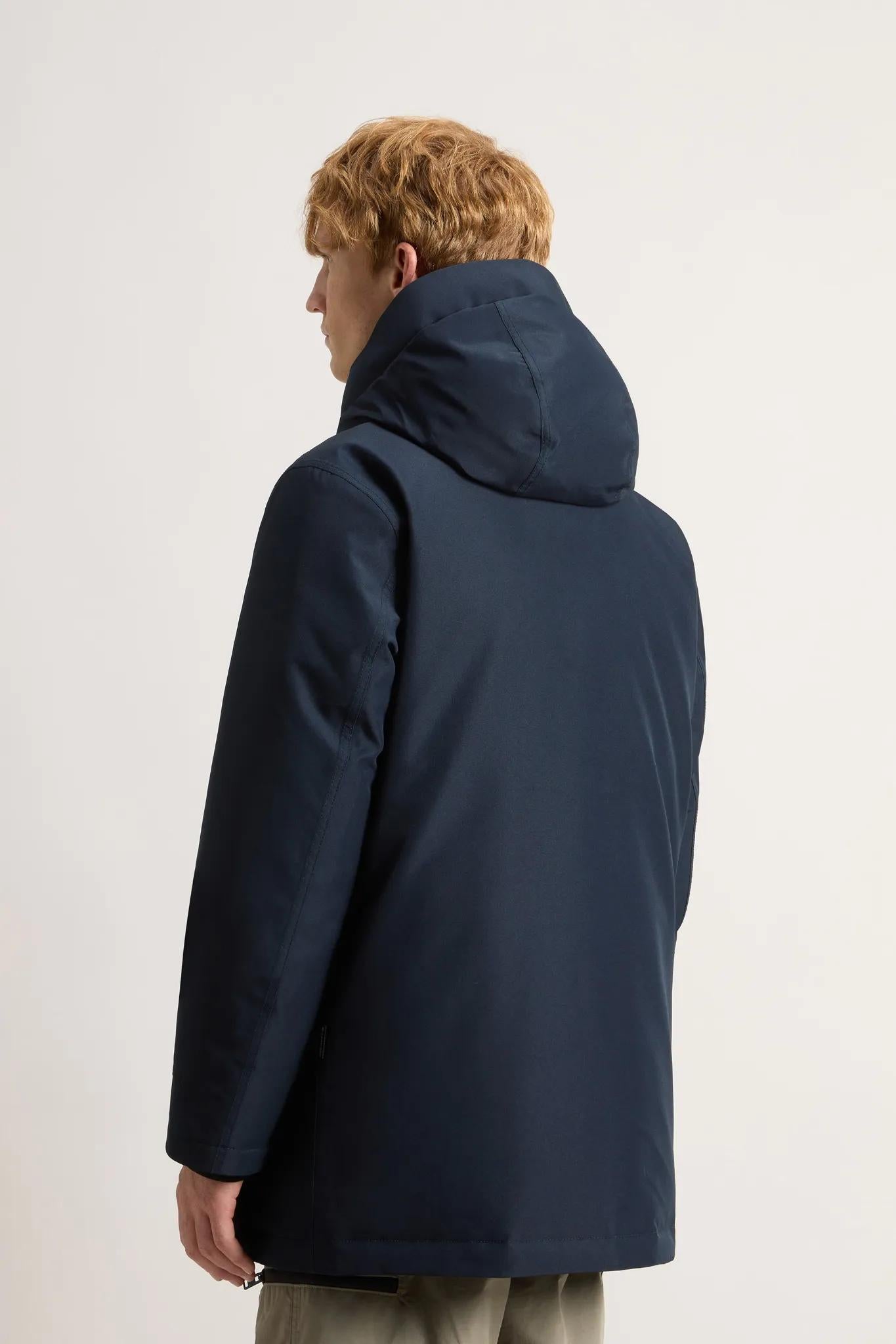 Parka Woolrich technique en GORE-TEX - Marine-MANTEAU HOMME-Curling-Paris