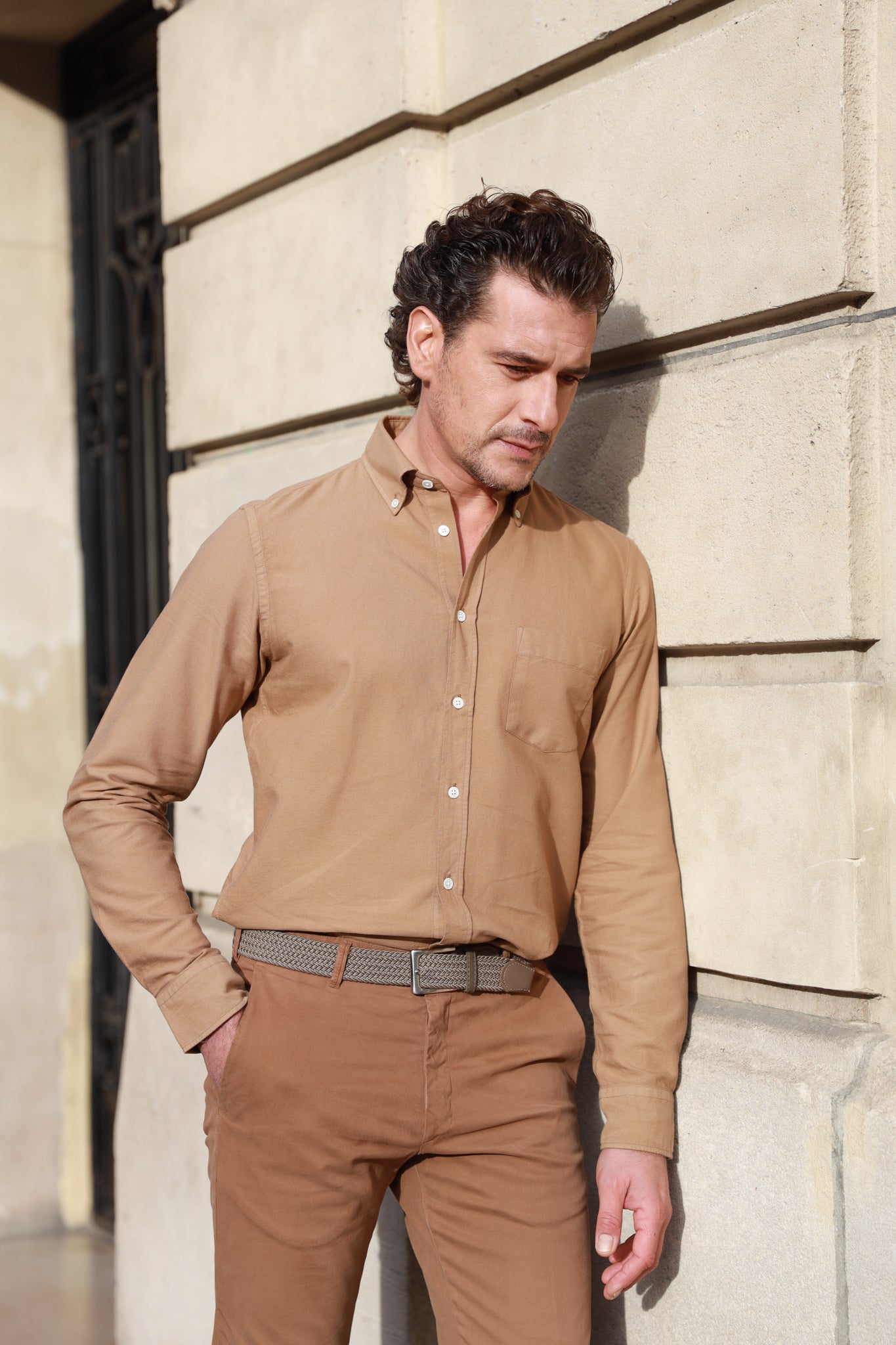 Chemise best sale camel homme