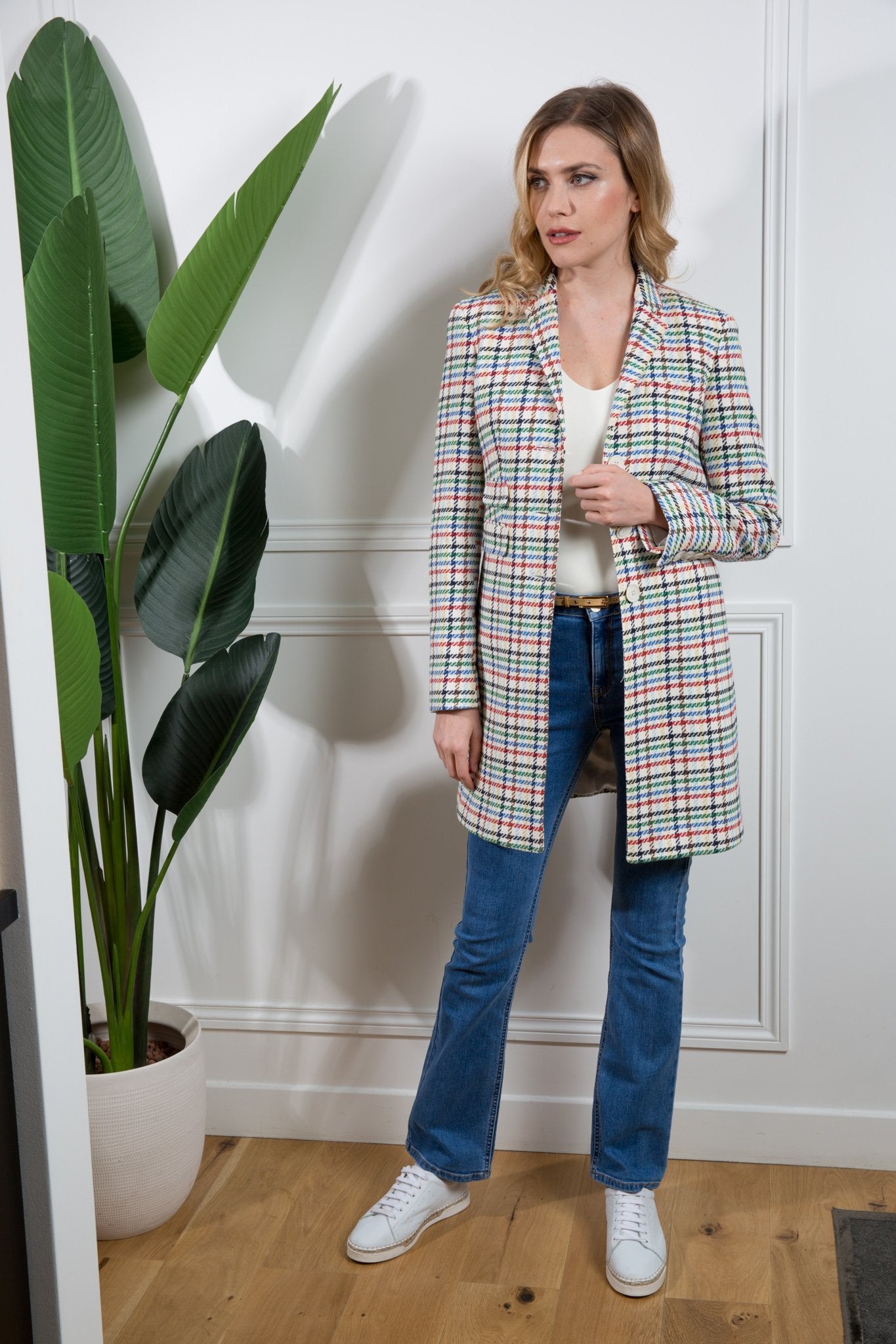 Jemma best sale plaid coat